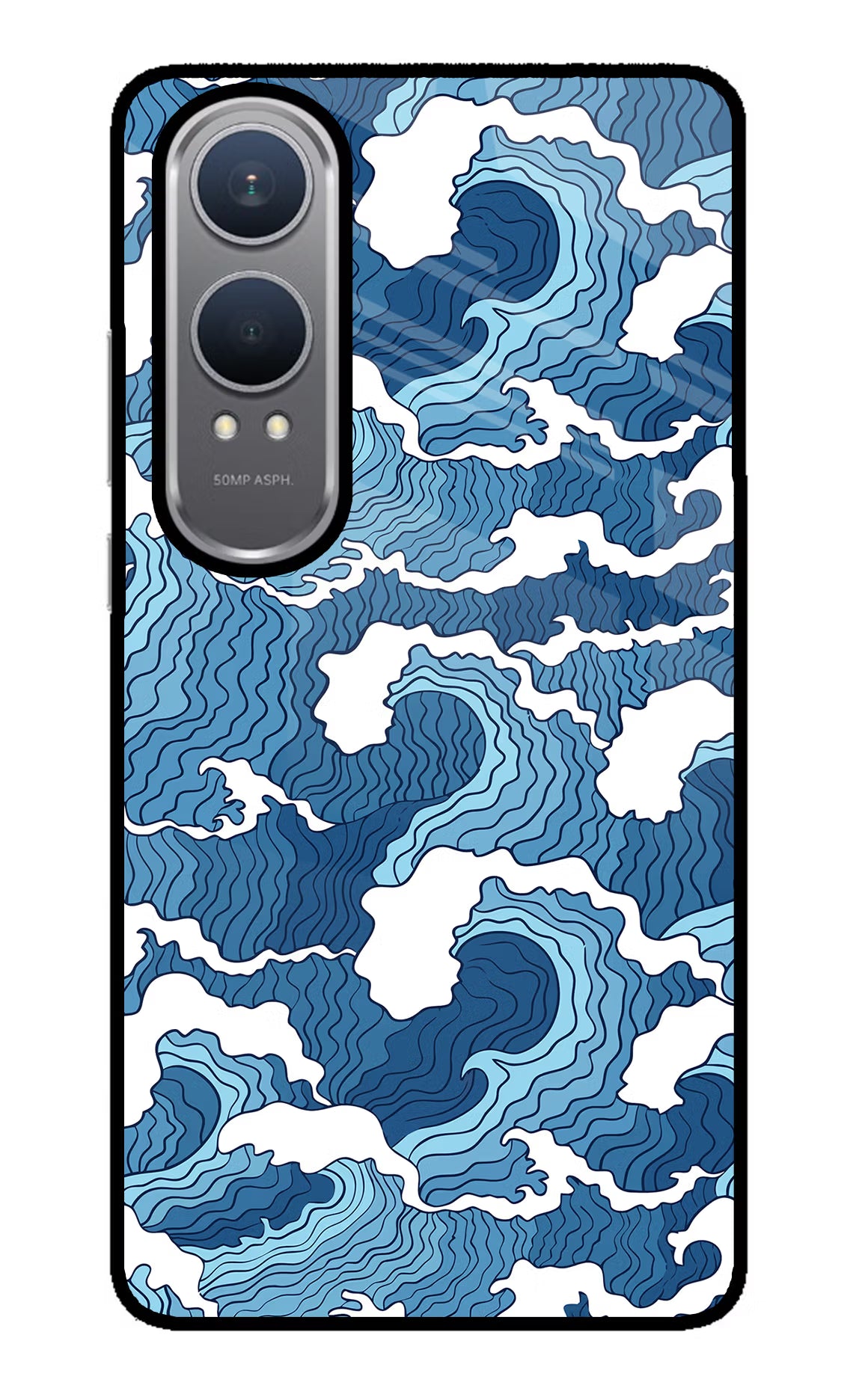 Blue Waves Case for OnePlus Nord CE4 Lite by Casekaro