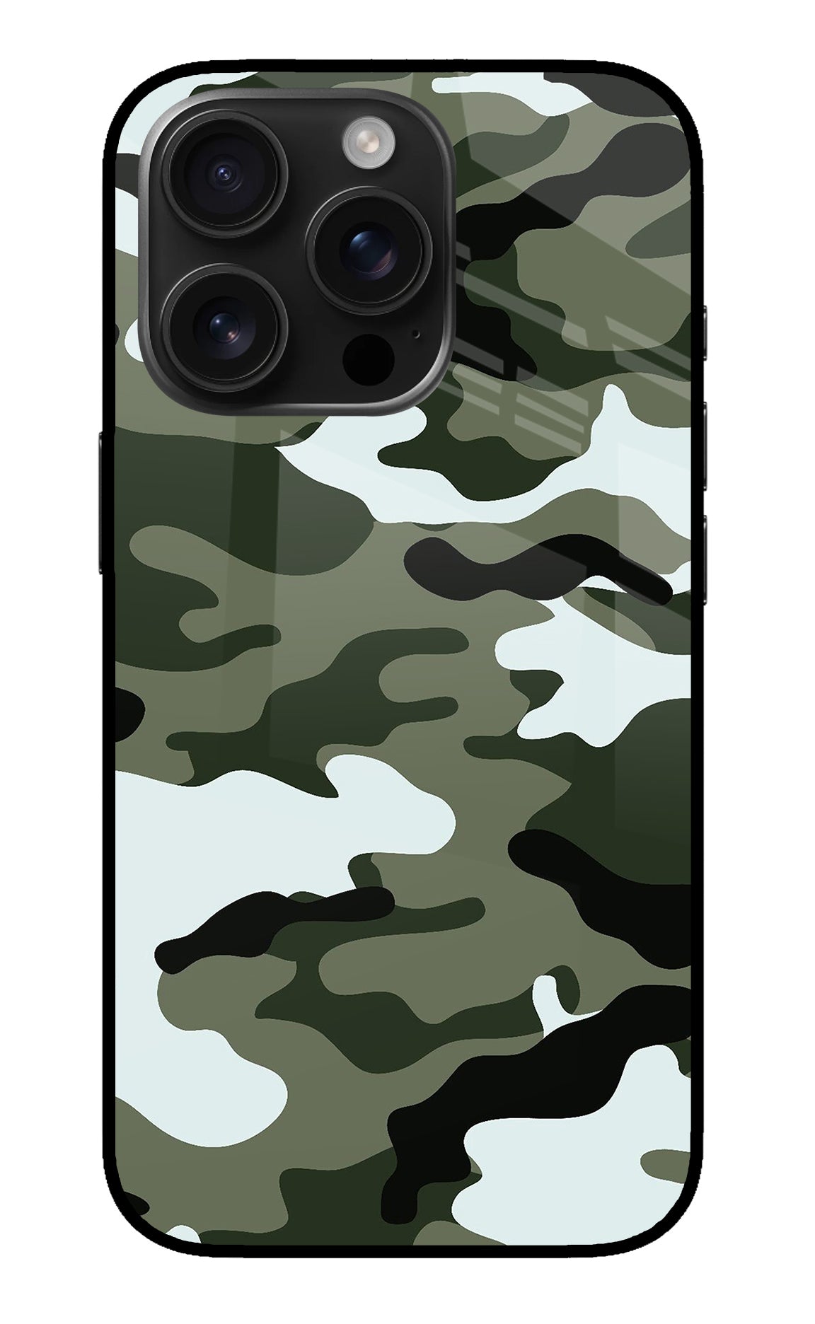 Camouflage Case for iPhone 16 Pro