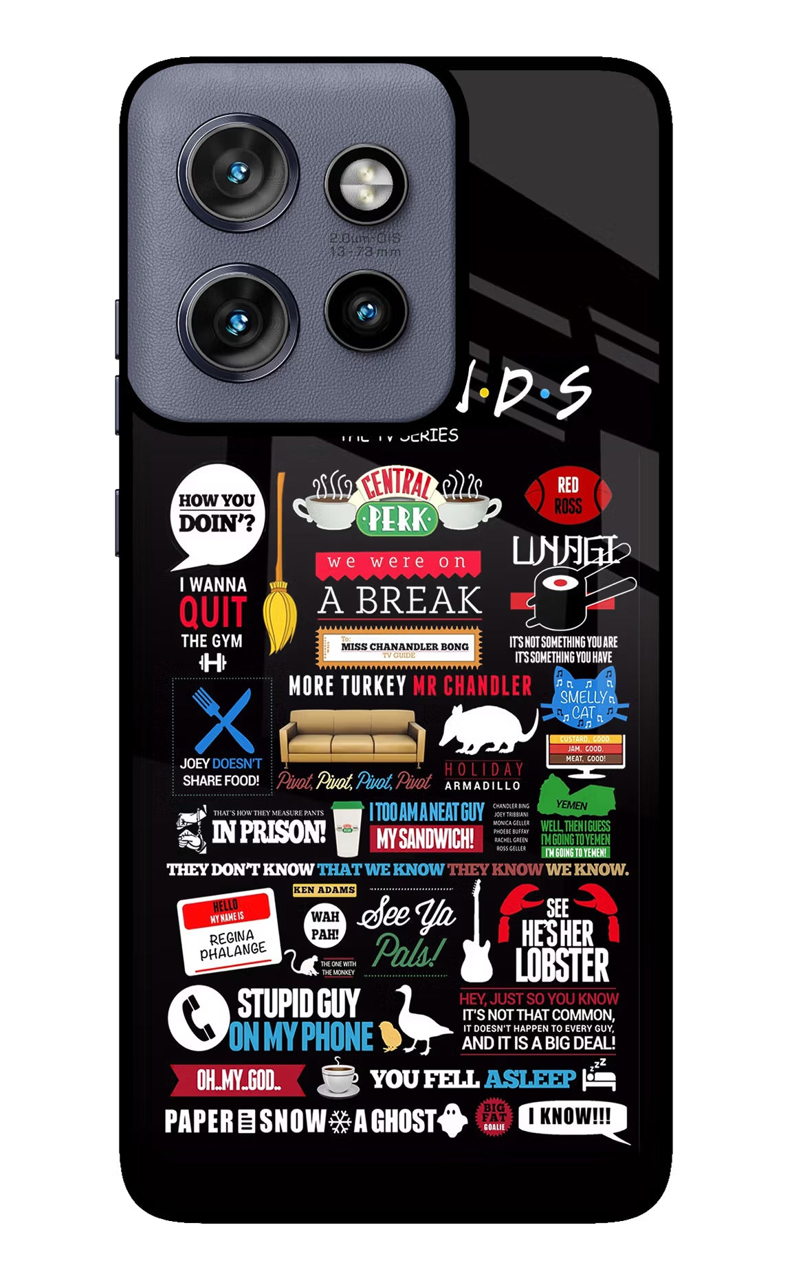 FRIENDS Case for Moto Edge 50 Neo by Casekaro