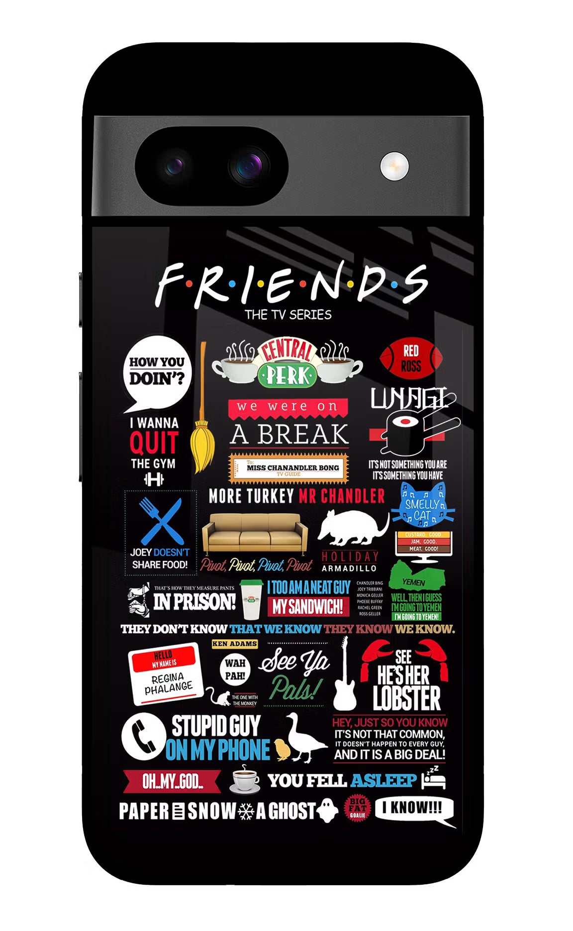 FRIENDS Case for Google Pixel 8A by Casekaro
