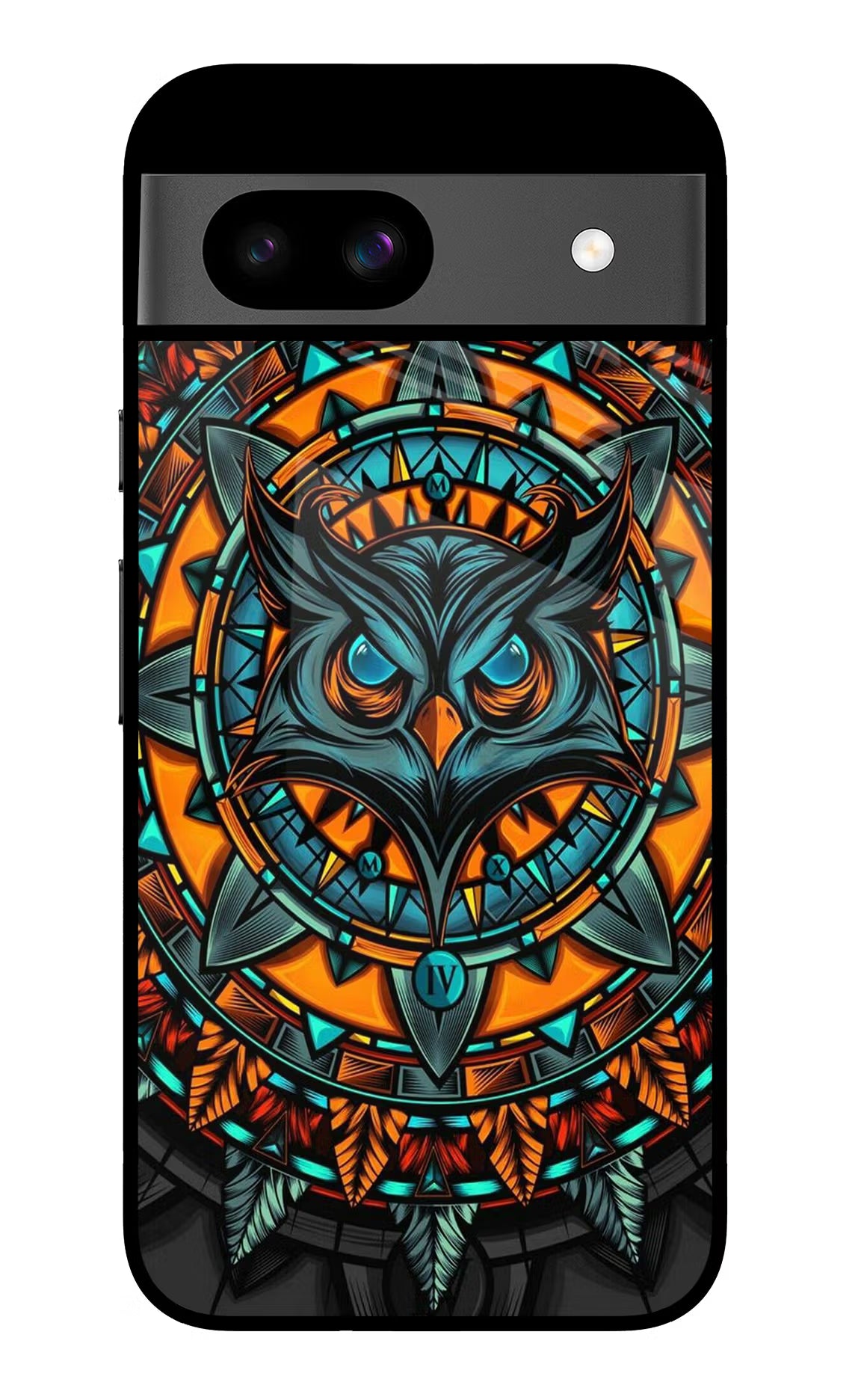Angry Owl Art Case for Google Pixel 8A by Casekaro
