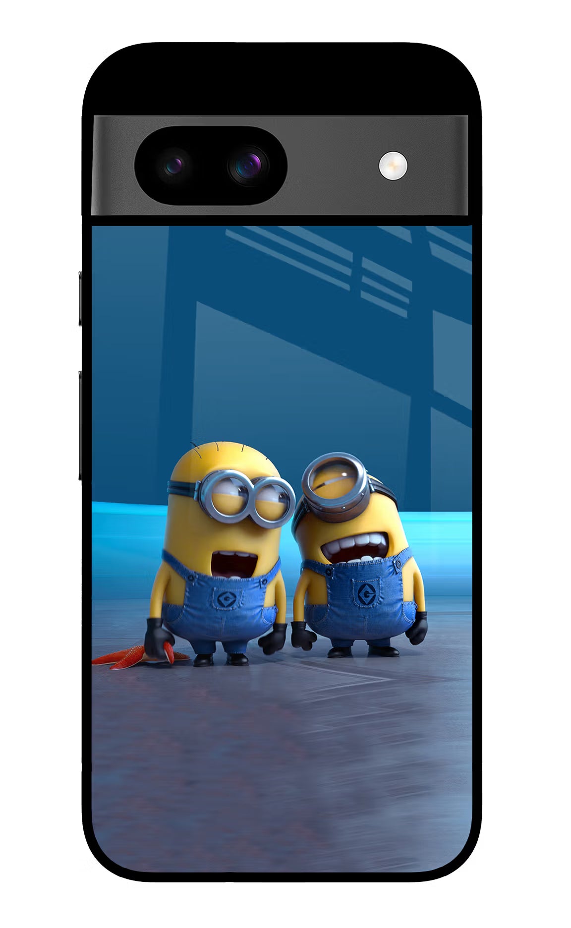 Minion Laughing Case for Google Pixel 8A by Casekaro