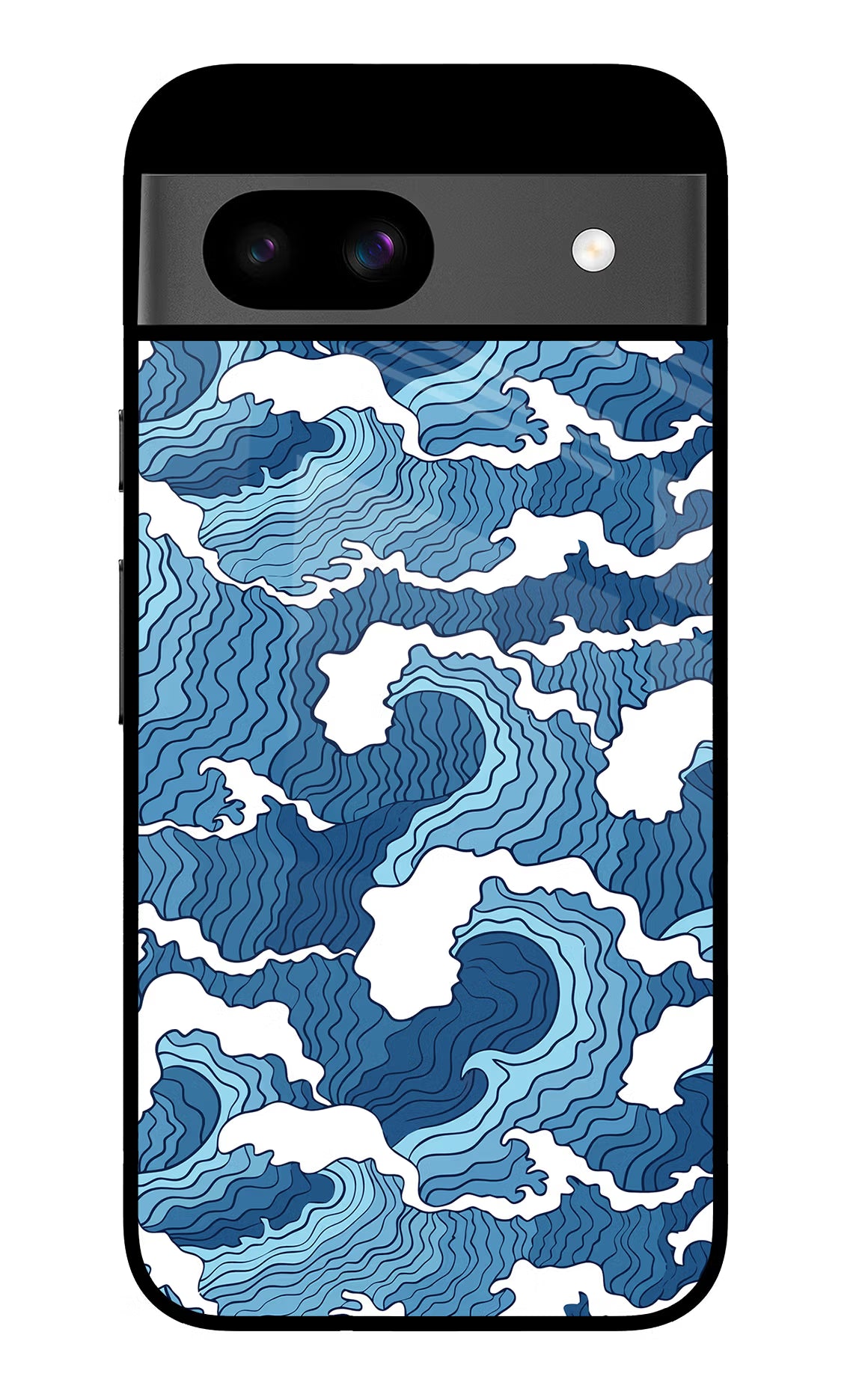 Blue Waves Case for Google Pixel 8A by Casekaro