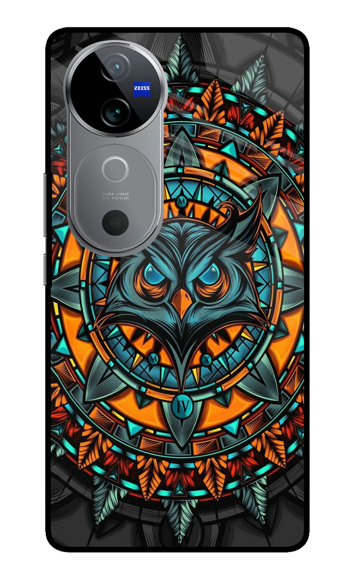 Angry Owl Art Case for Vivo V40 5G