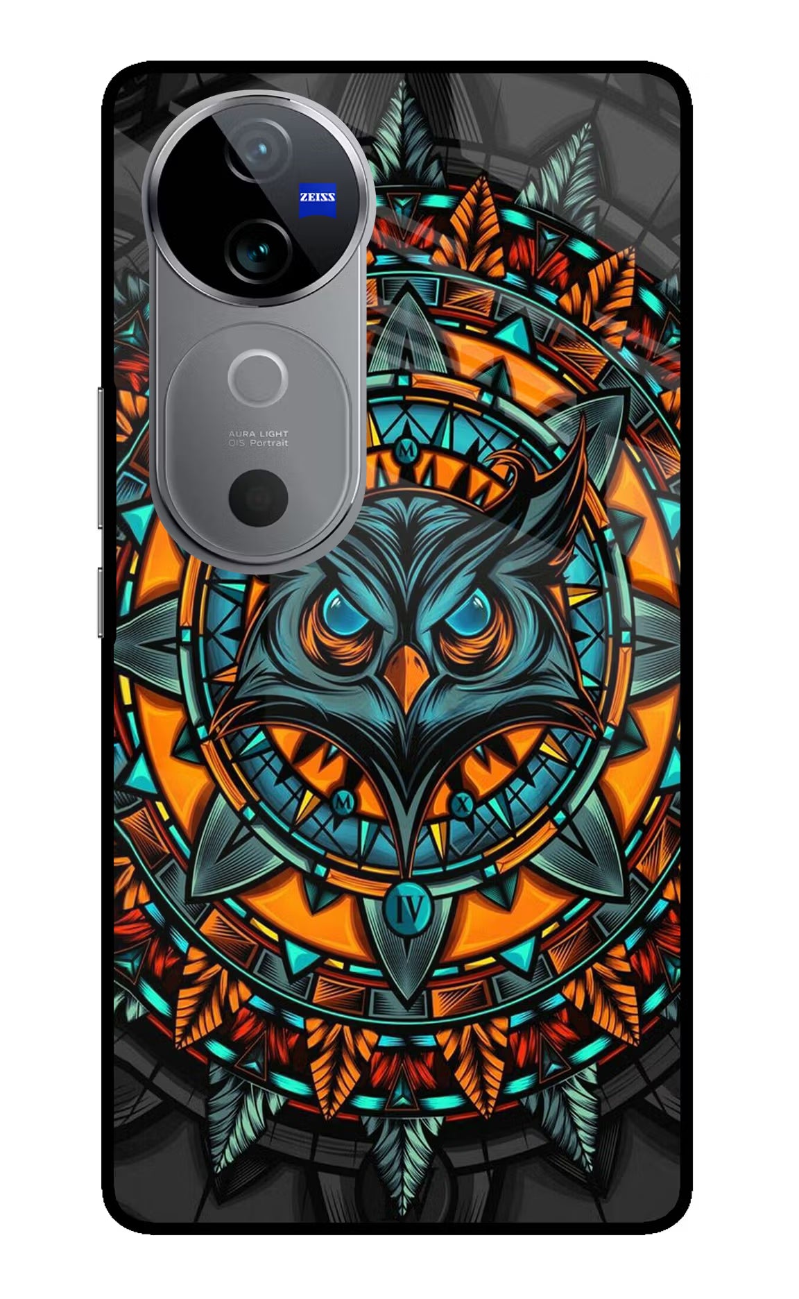 Angry Owl Art Case for Vivo V40 5G by Casekaro