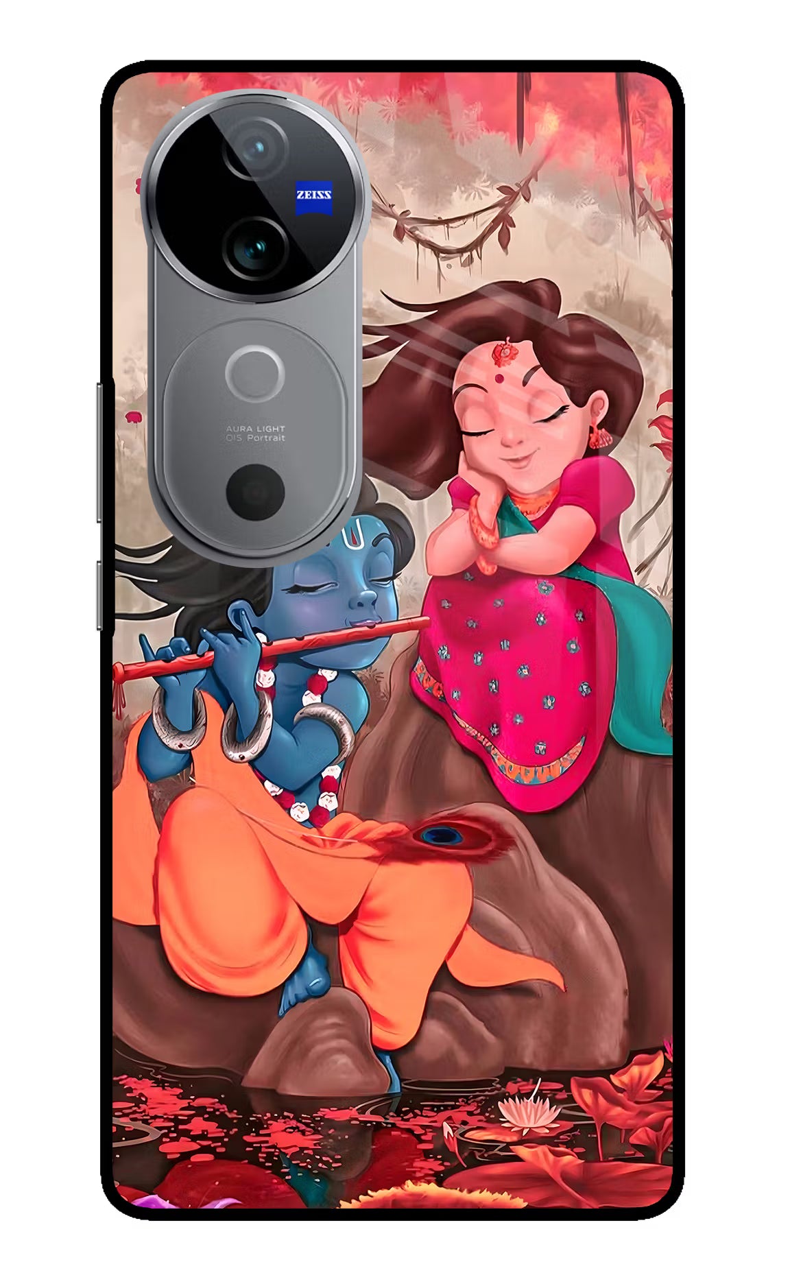 Radhe Krishna Case for Vivo V40 5G by Casekaro
