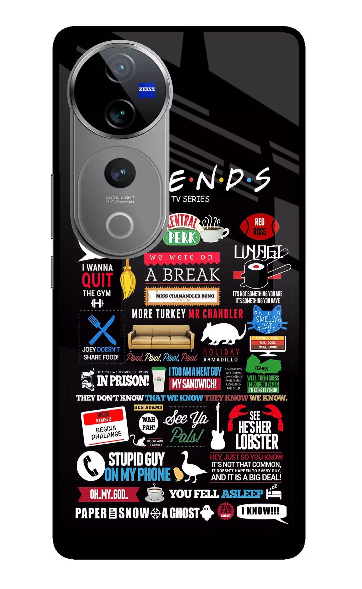 FRIENDS Case for Vivo V40 Pro 5G by Casekaro