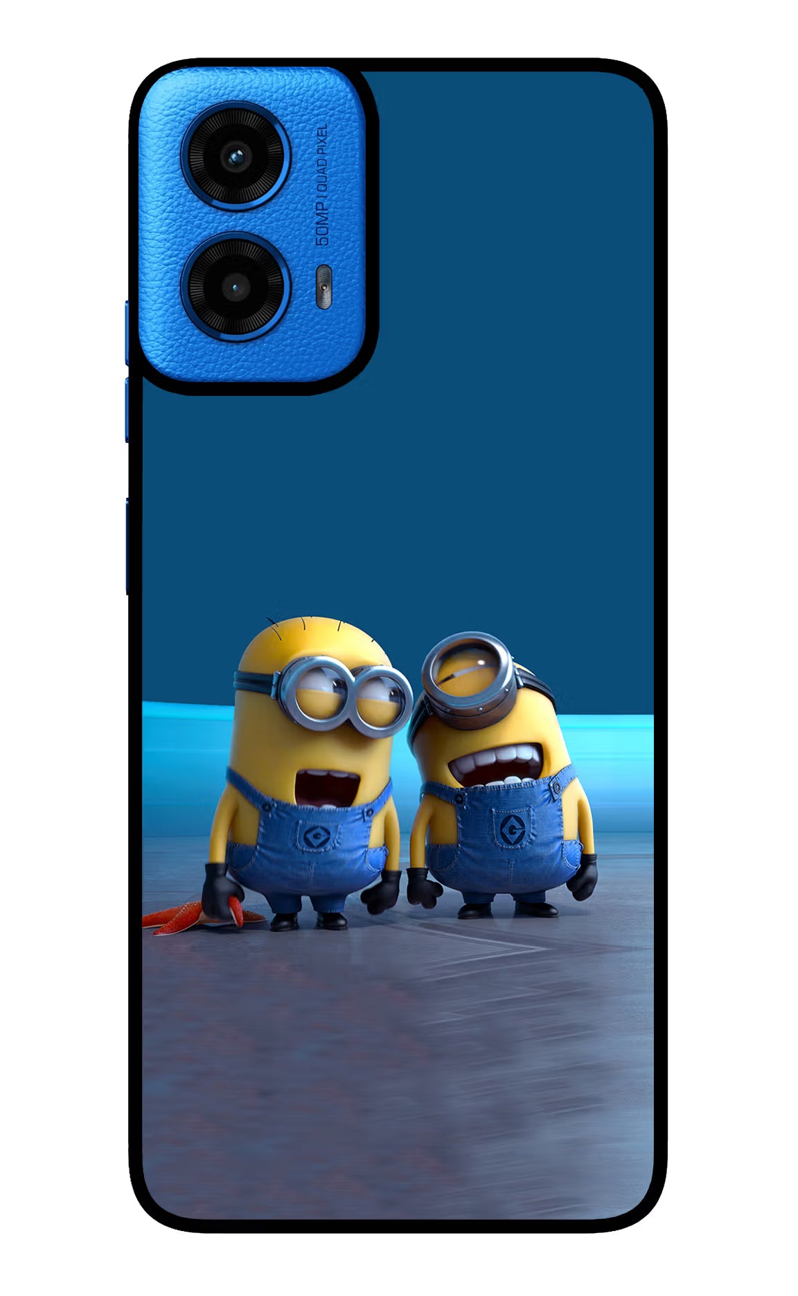Minion Laughing Case for Moto G45 by Casekaro