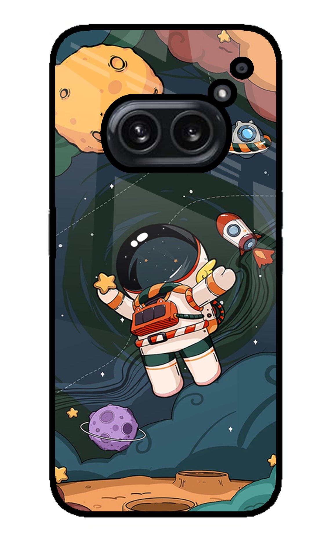 Cartoon Astronaut Case for Nothing Phone 2A Plus