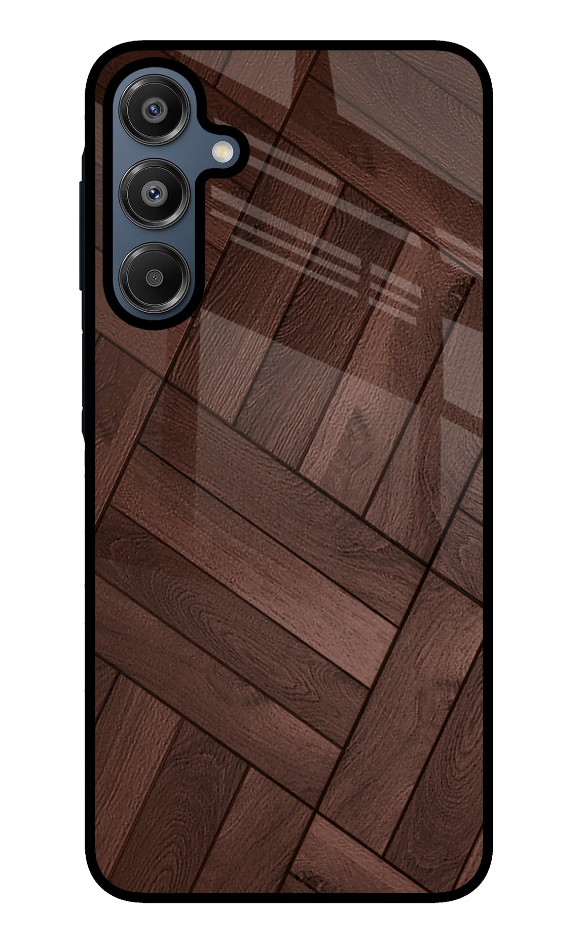 Wooden Texture Design Samsung A16 5G Glass Case