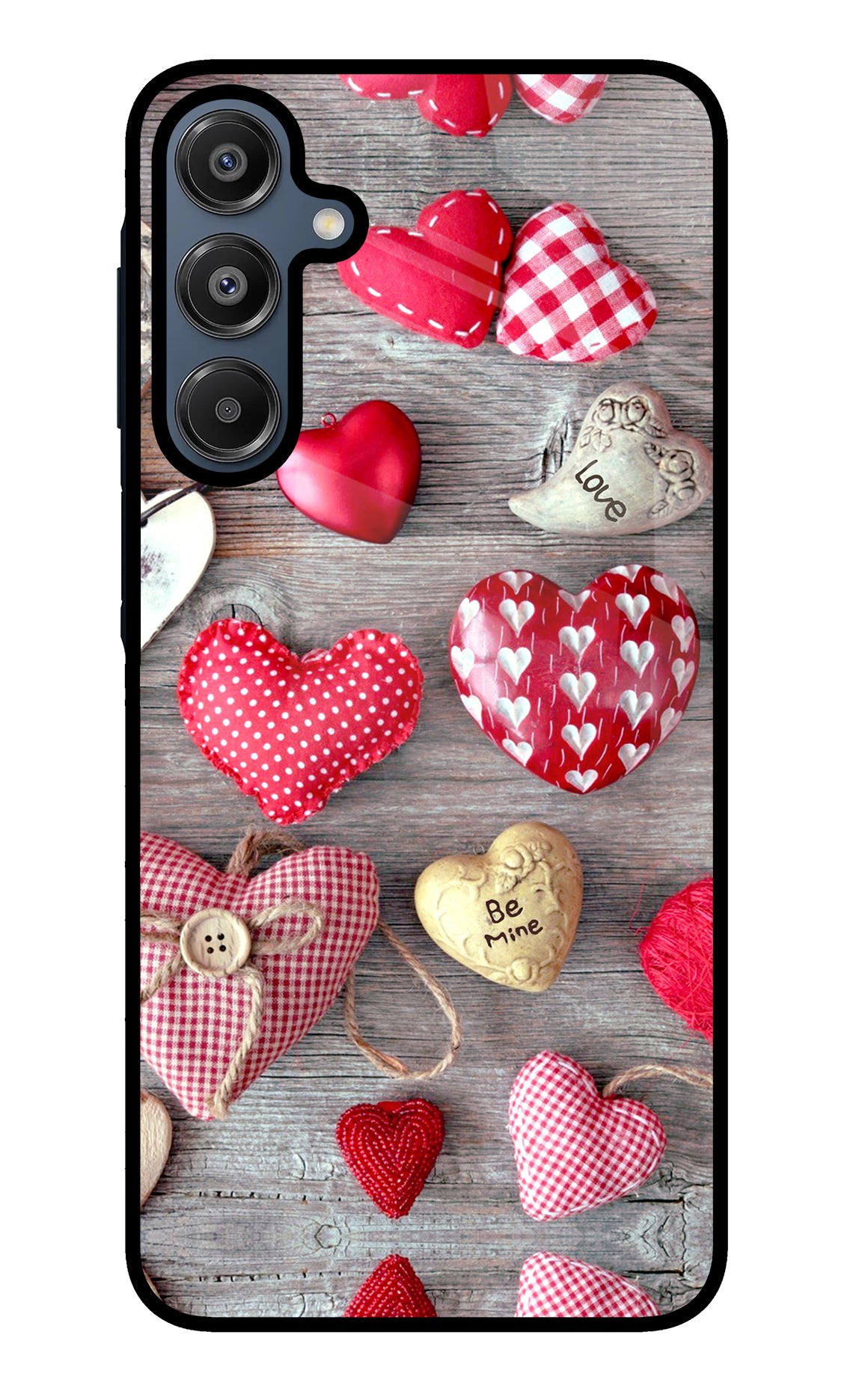 Love Wallpaper Samsung A16 5G Glass Case