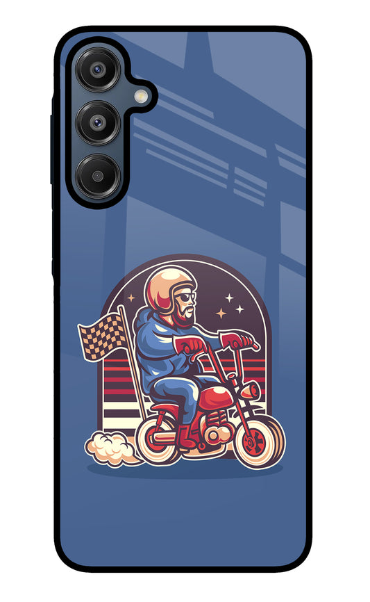 Retro Rider Vibes Samsung A16 5G Glass Case