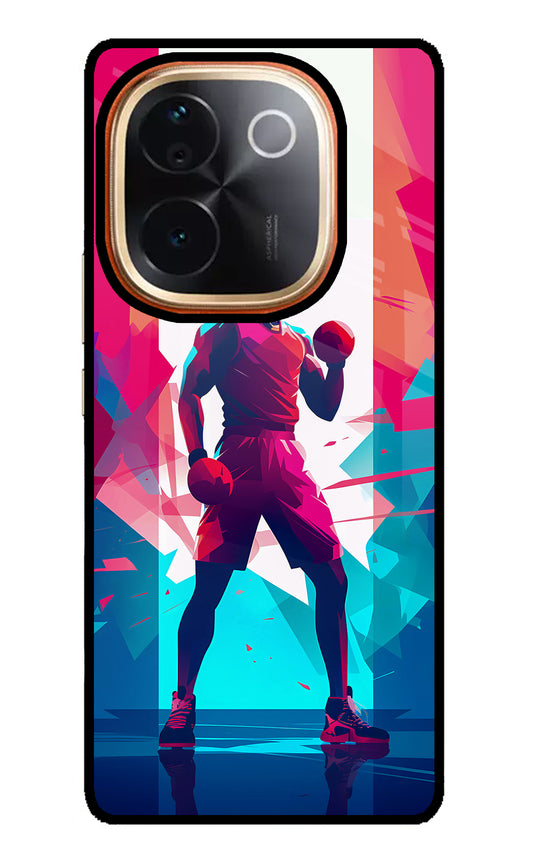 Champion Fighter (AI Generated) IQOO Z9S Pro 5G Glass Case