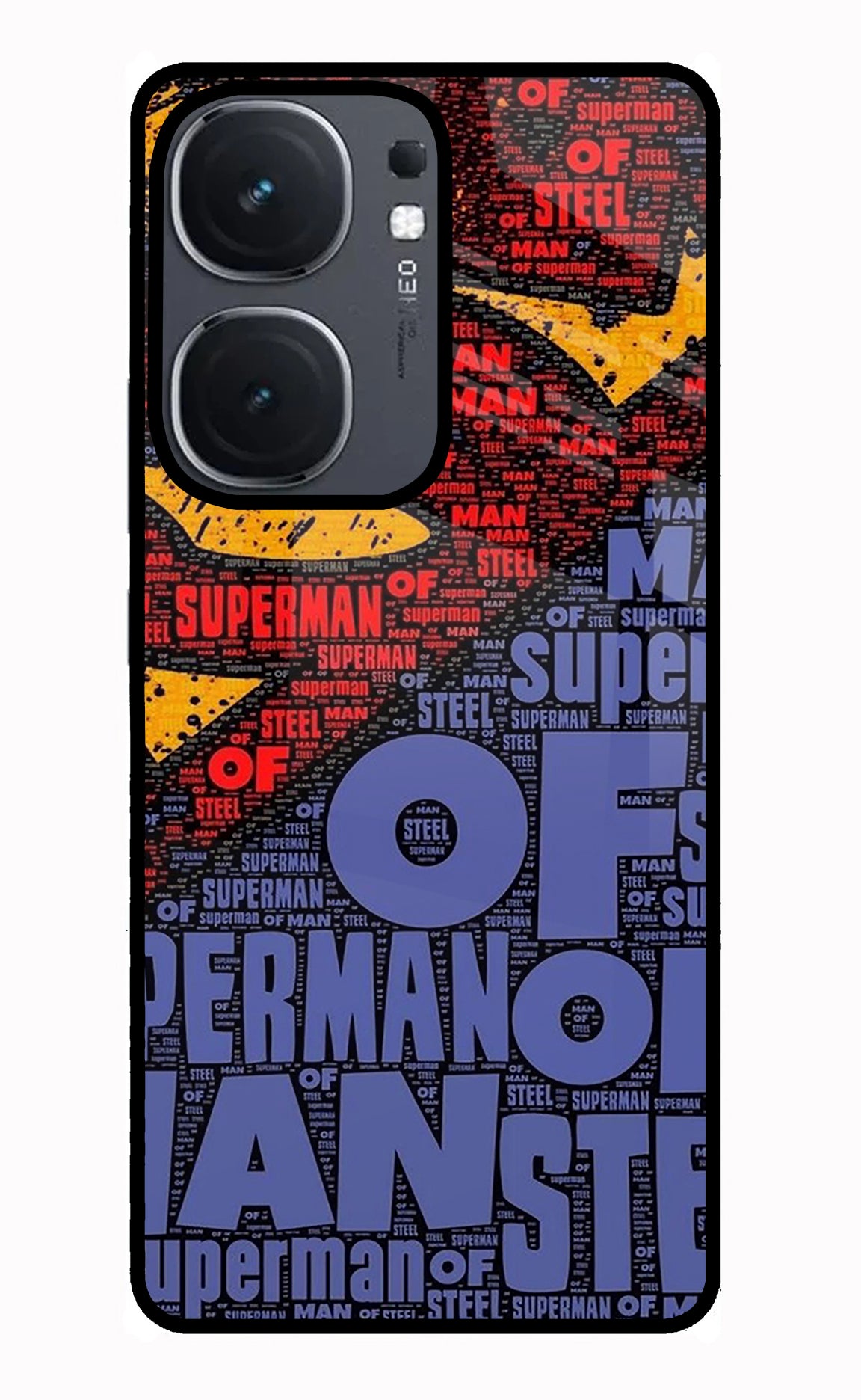 Superman IQOO Neo9 Pro Glass Case