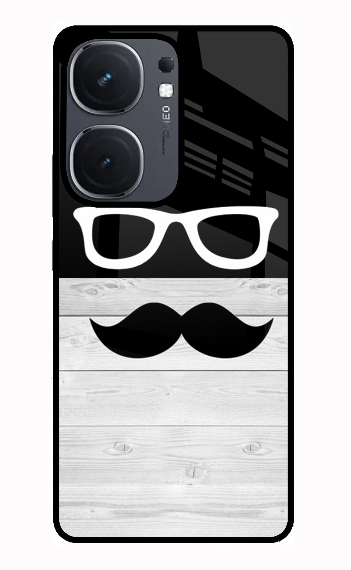 Mustache IQOO Neo9 Pro Glass Case