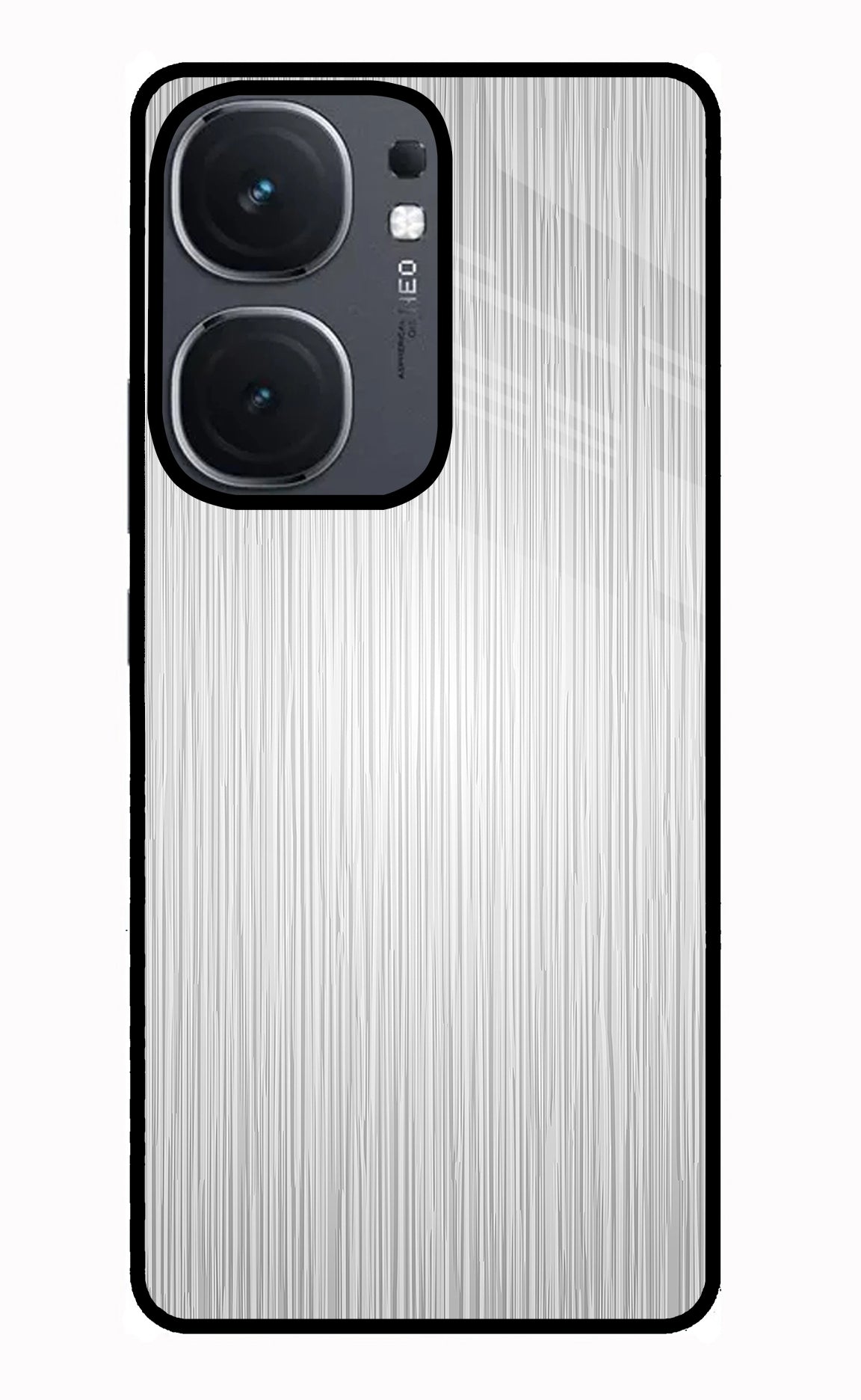 Wooden Grey Texture IQOO Neo9 Pro Glass Case