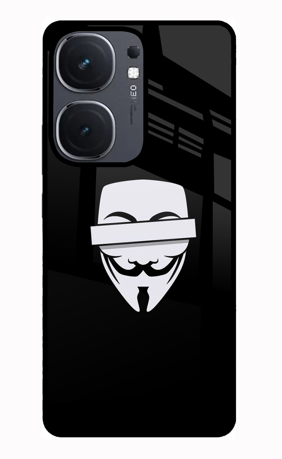 Anonymous Face IQOO Neo9 Pro Glass Case