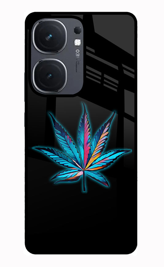 Weed IQOO Neo9 Pro Glass Case