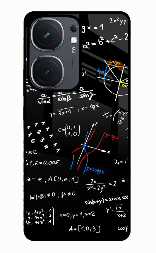 Mathematics Formula IQOO Neo9 Pro Glass Case