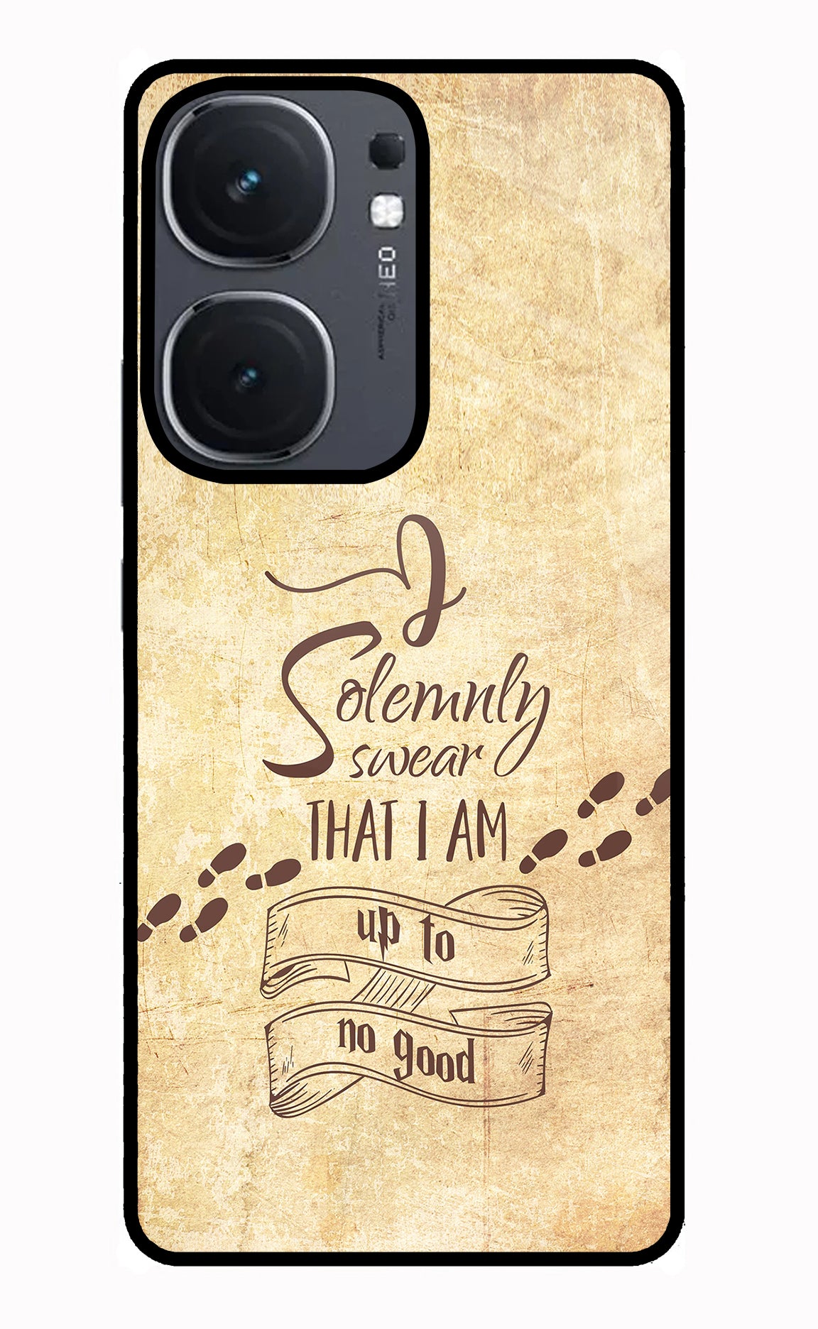 I Solemnly swear that i up to no good IQOO Neo9 Pro Glass Case