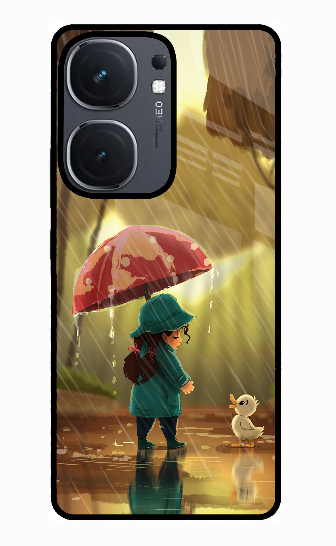 Rainy Day IQOO Neo9 Pro Glass Case