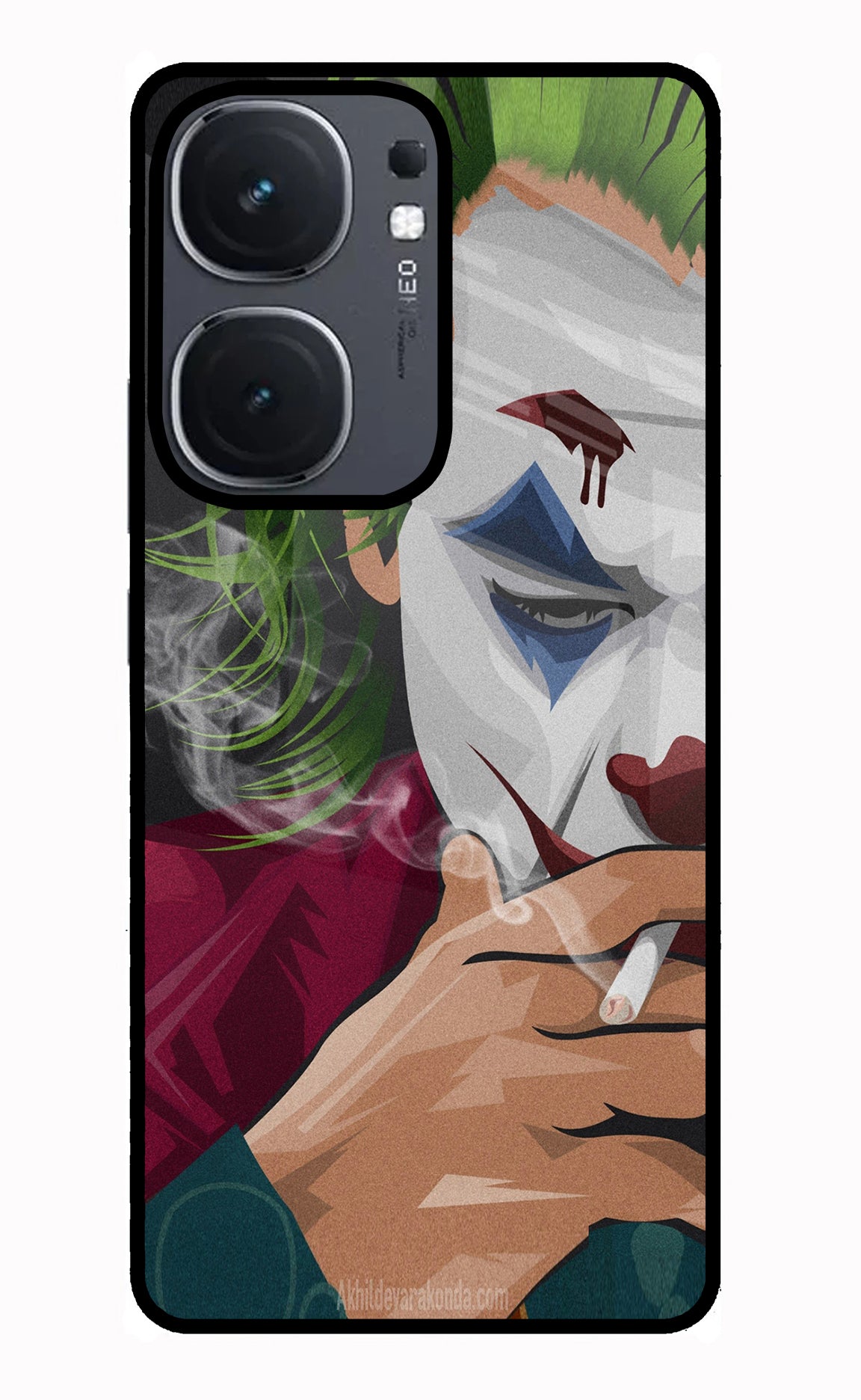 Joker Smoking IQOO Neo9 Pro Glass Case