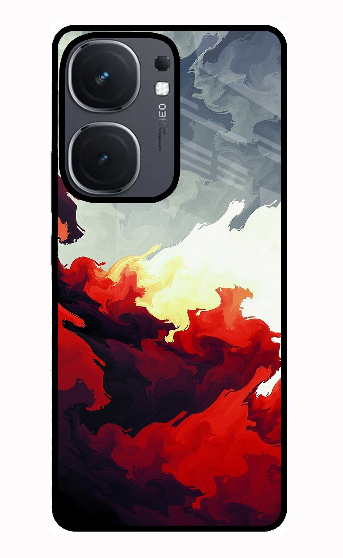 Fire Cloud IQOO Neo9 Pro Glass Case