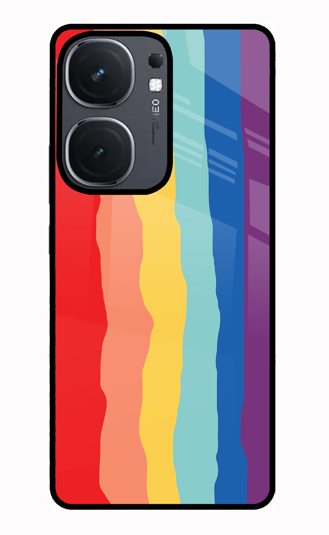 Rainbow IQOO Neo9 Pro Glass Case