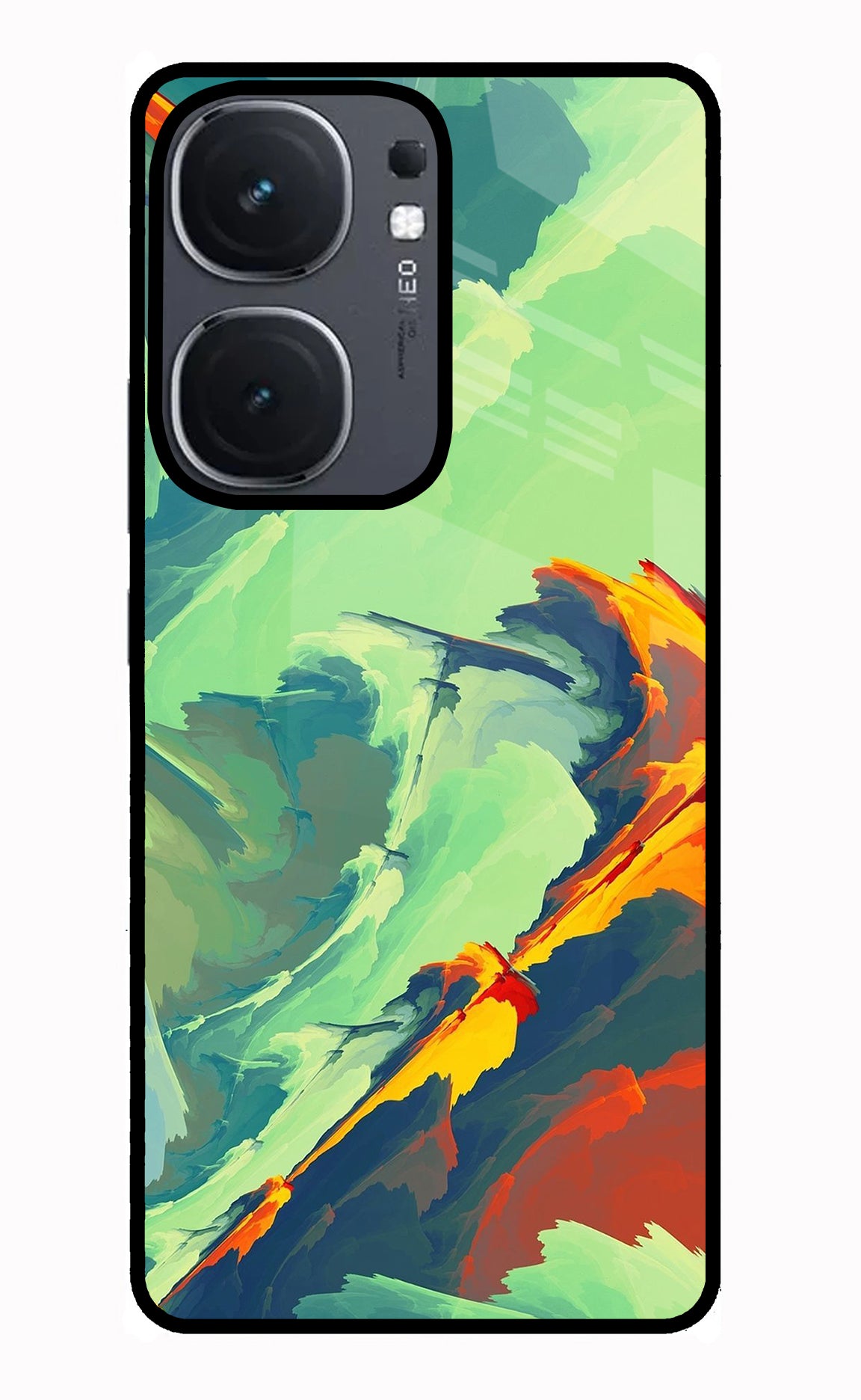 Paint Art IQOO Neo9 Pro Glass Case