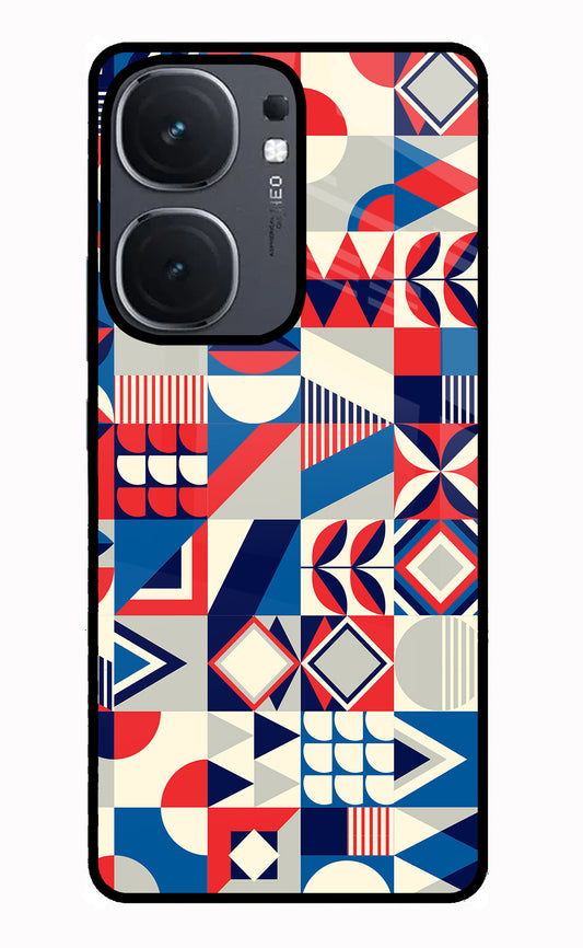 Colorful Pattern IQOO Neo9 Pro Glass Case