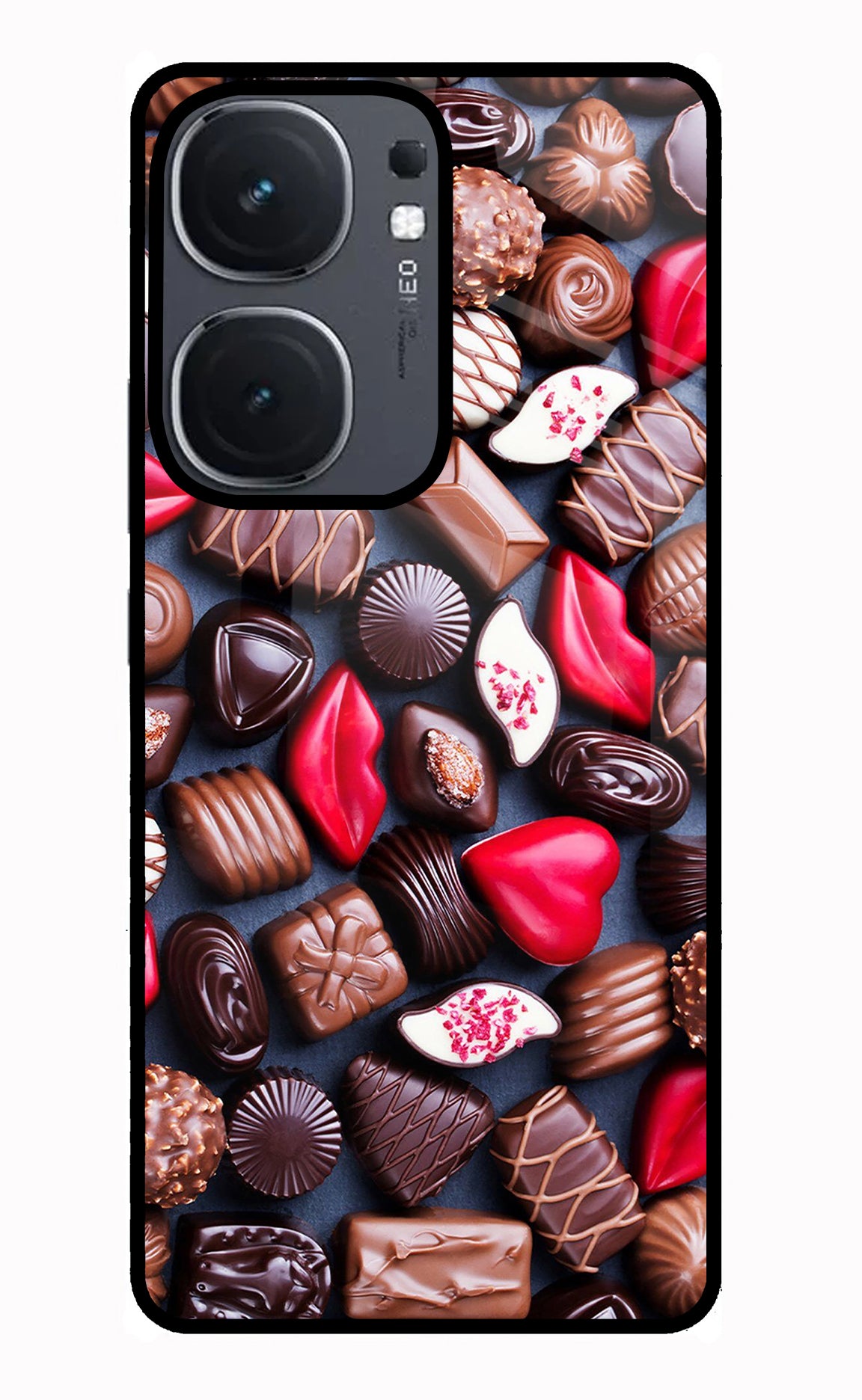 Chocolates IQOO Neo9 Pro Glass Case