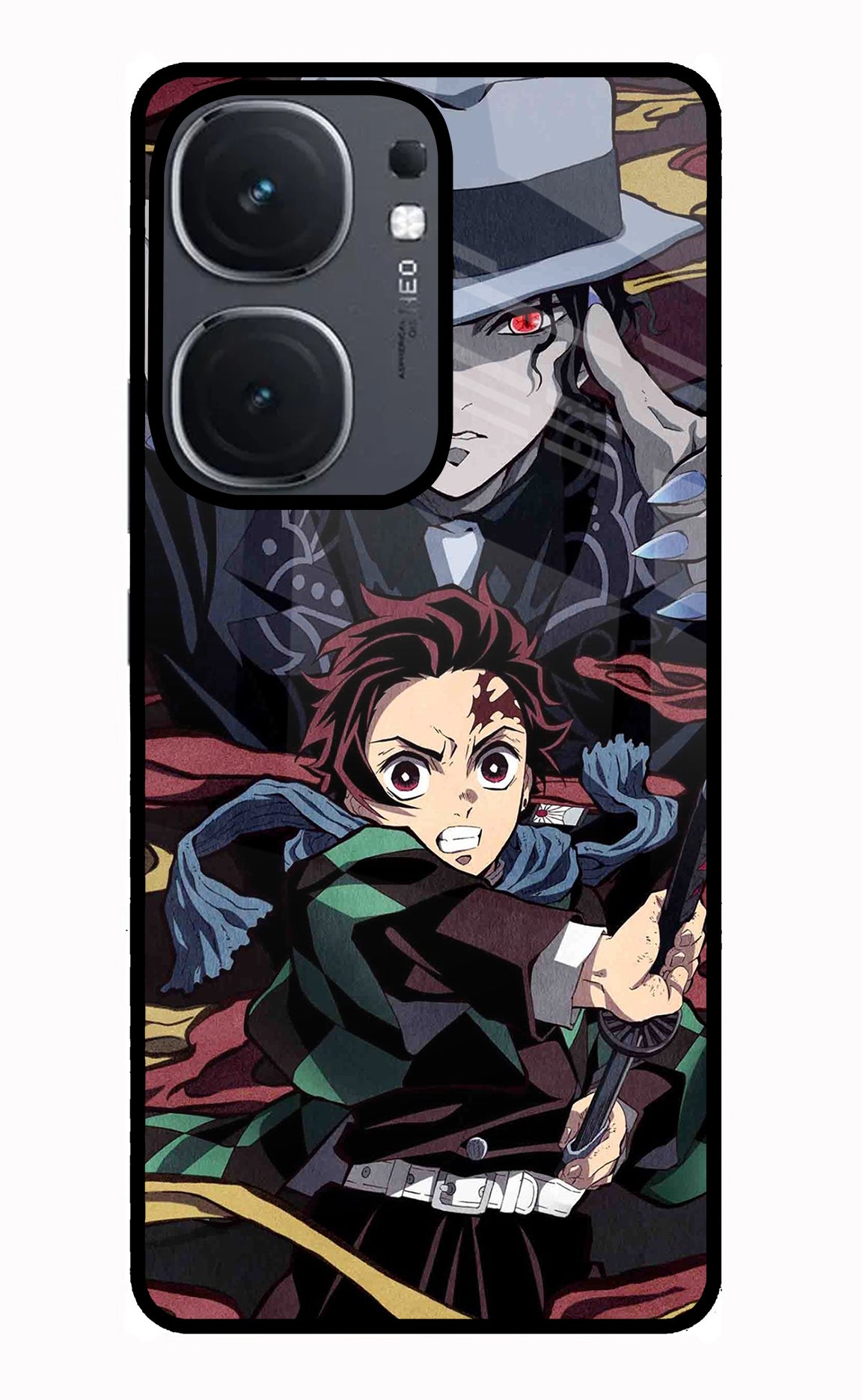 Demon Slayer IQOO Neo9 Pro Glass Case