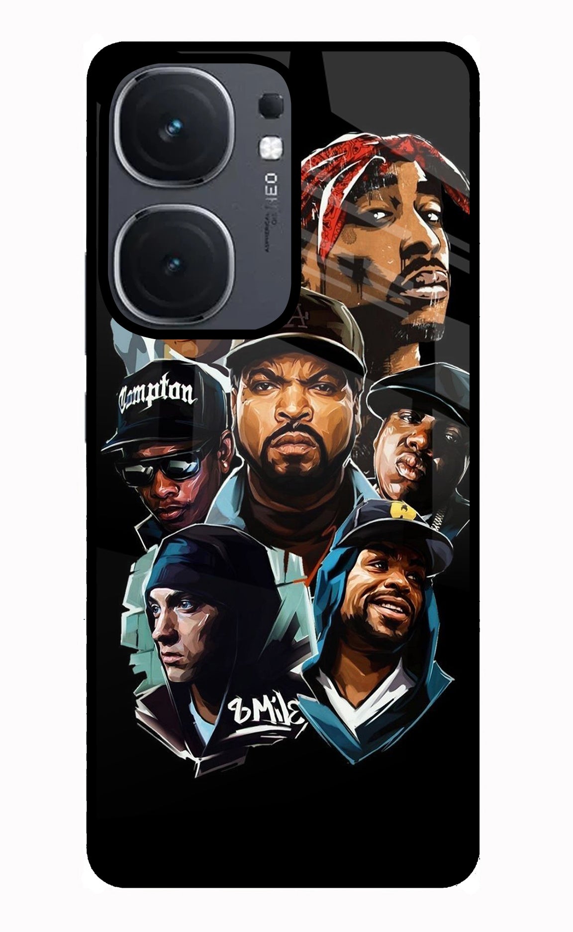 Rappers IQOO Neo9 Pro Glass Case
