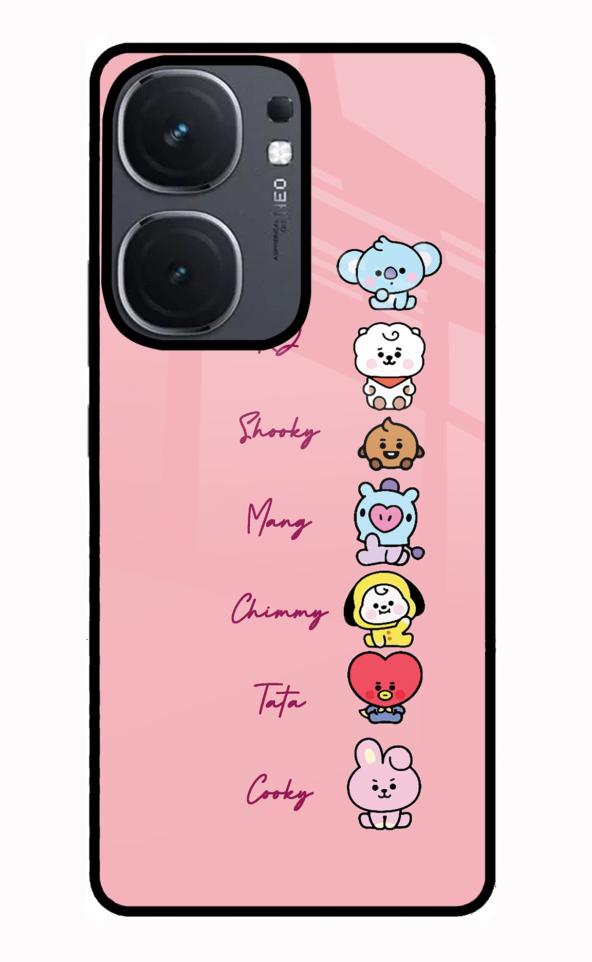 BTS names IQOO Neo9 Pro Glass Case