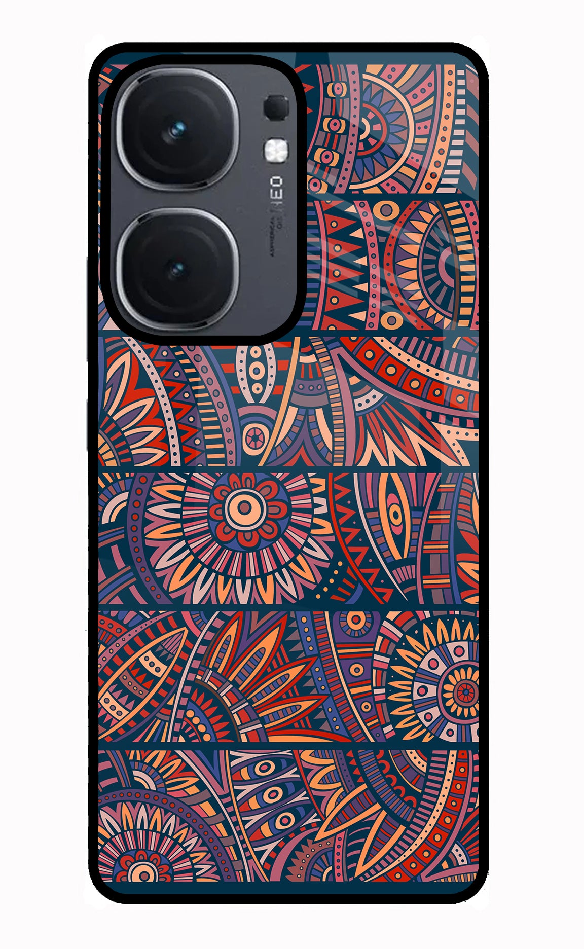African Culture Design IQOO Neo9 Pro Glass Case