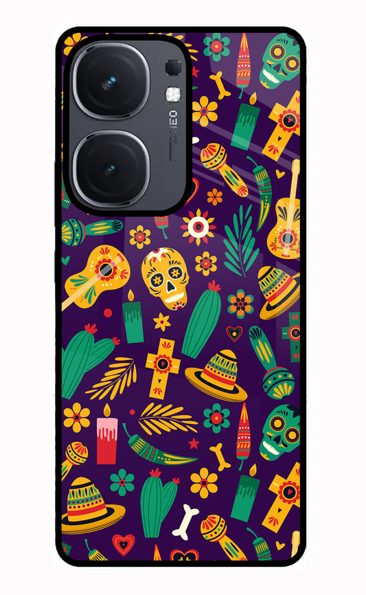Mexican Artwork IQOO Neo9 Pro Glass Case