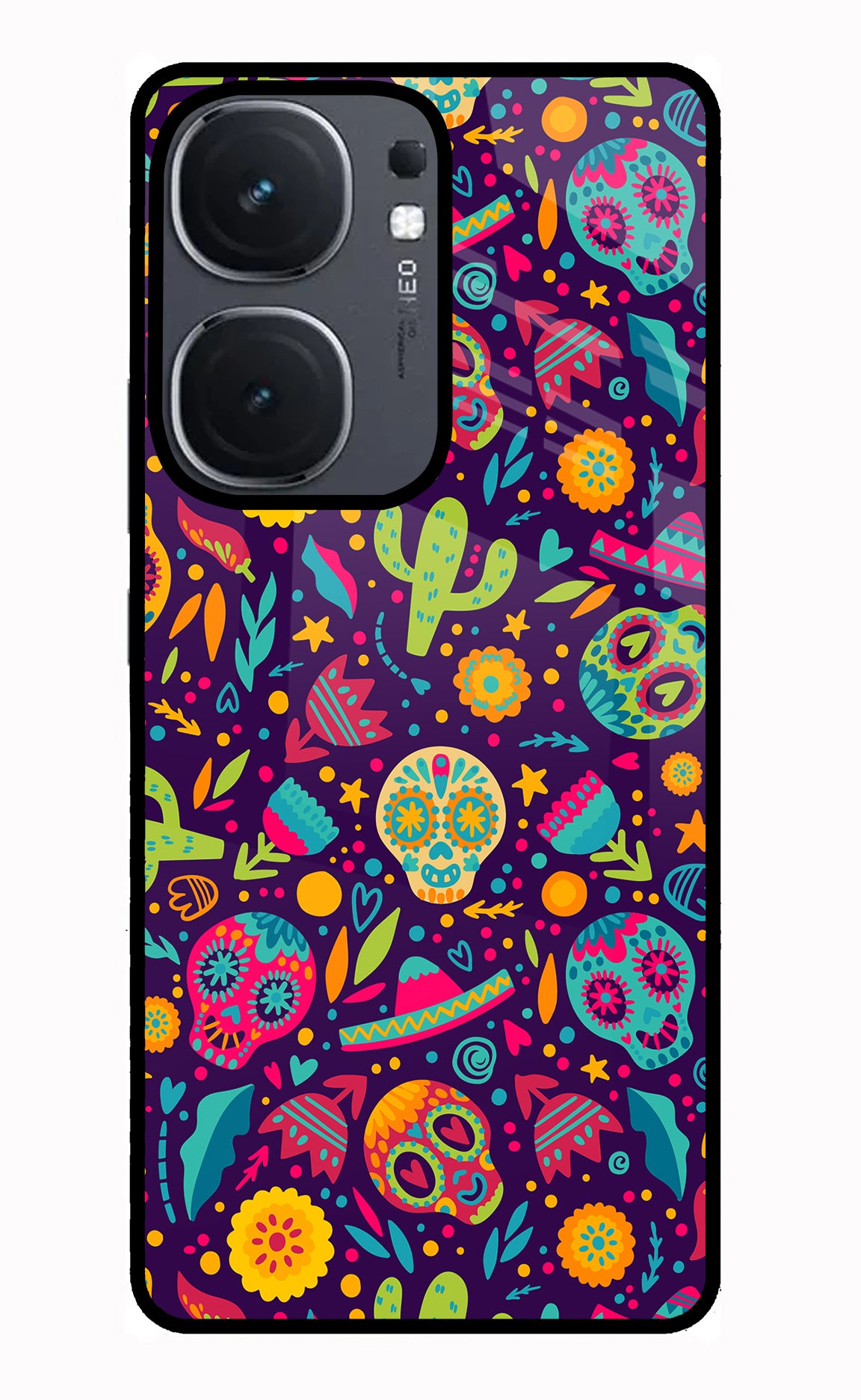 Mexican Design IQOO Neo9 Pro Glass Case