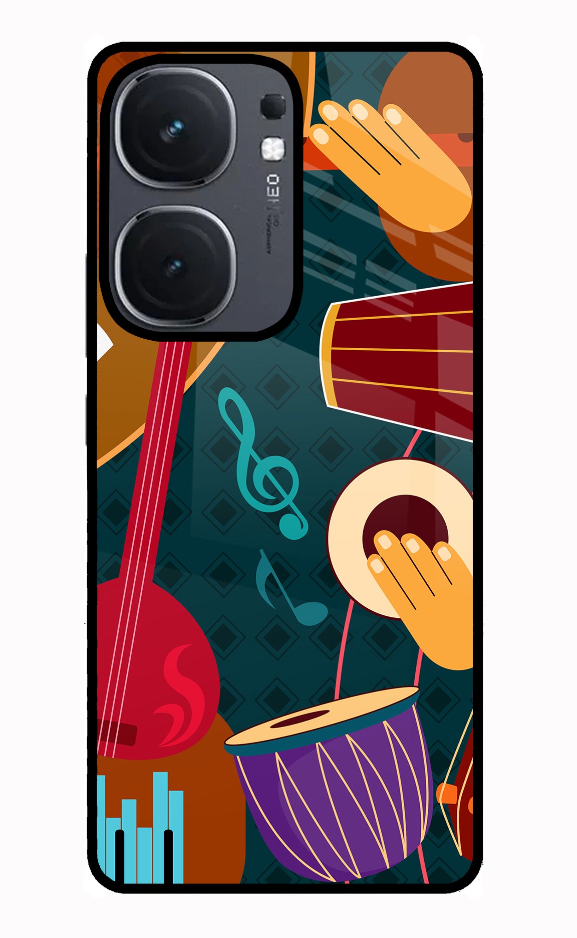 Music Instrument IQOO Neo9 Pro Glass Case