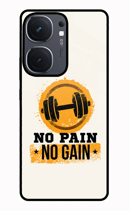 No Pain No Gain IQOO Neo9 Pro Glass Case