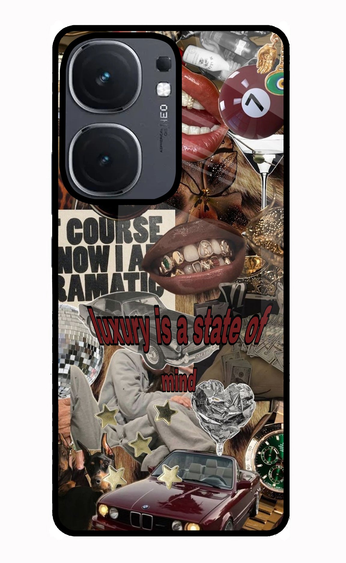 Luxury IQOO Neo9 Pro Glass Case