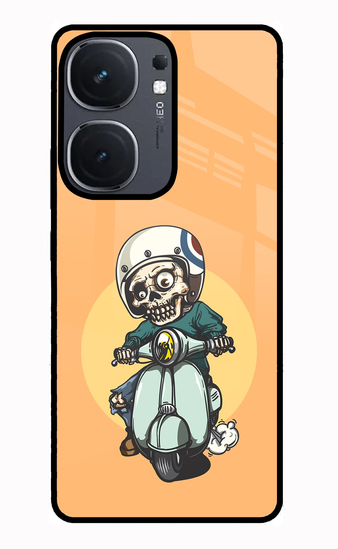 Undead Biker IQOO Neo9 Pro Glass Case