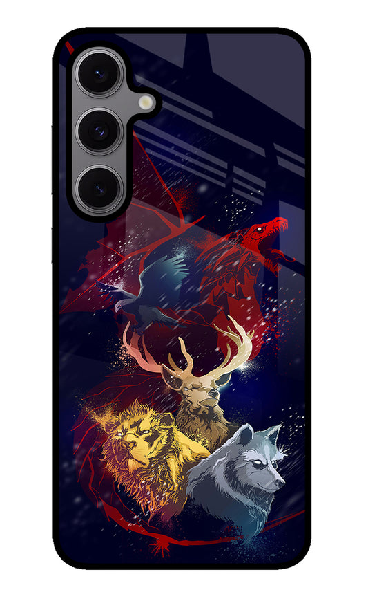 Game Of Thrones Samsung S24 FE 5G Glass Case