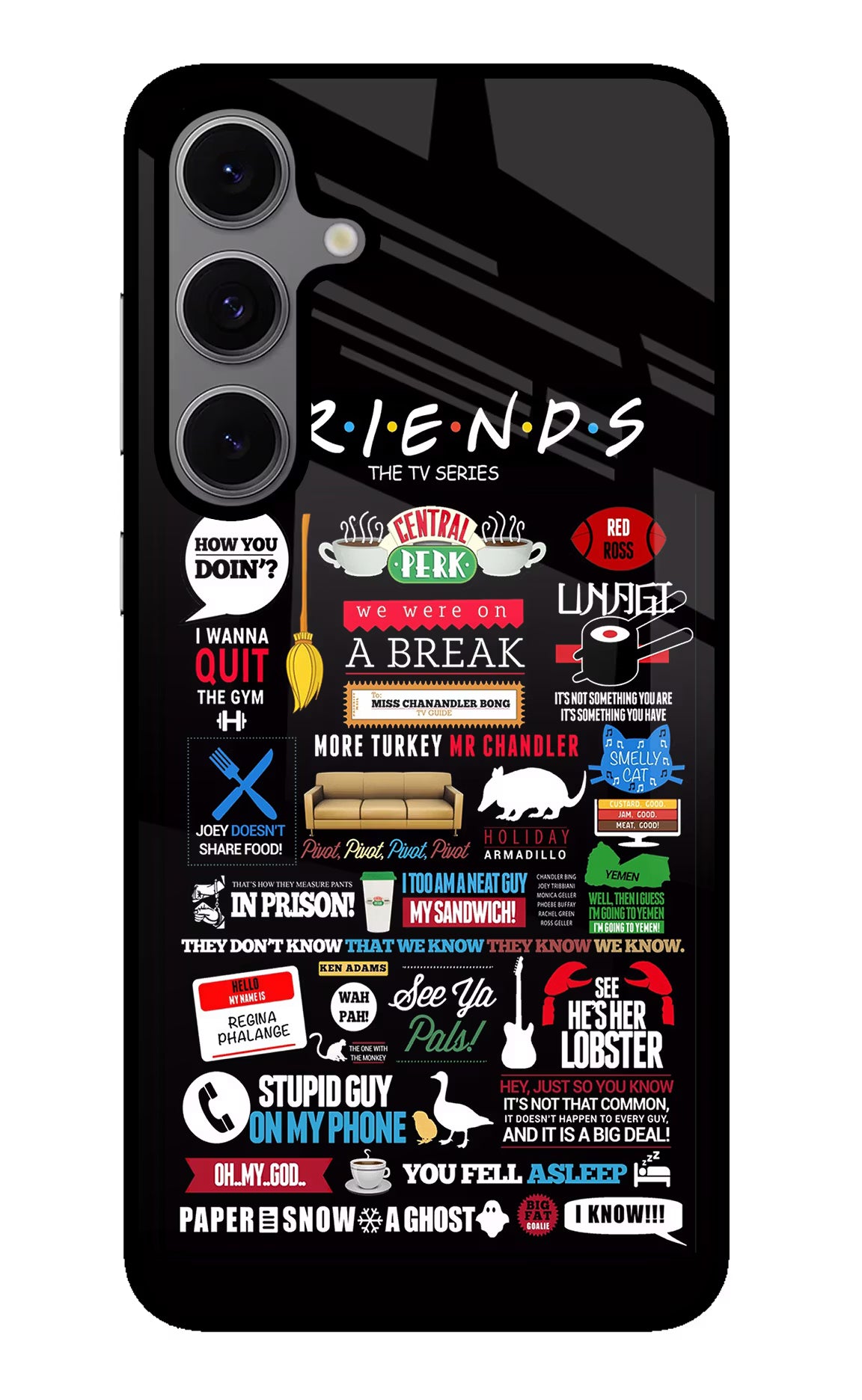 FRIENDS Case for Samsung S24 FE 5G by Casekaro