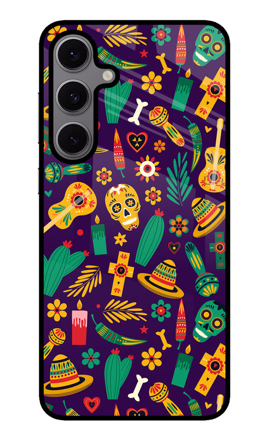 Mexican Artwork Samsung S24 FE 5G Glass Case