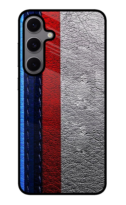 BMW Stripes Samsung S24 FE 5G Glass Case