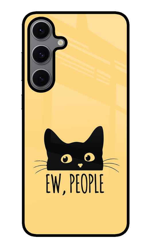 Ew People Catitude Samsung S24 FE 5G Glass Case