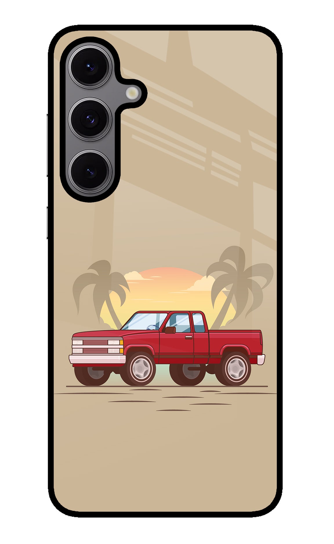 Desert Classic Drive Samsung S24 FE 5G Glass Case