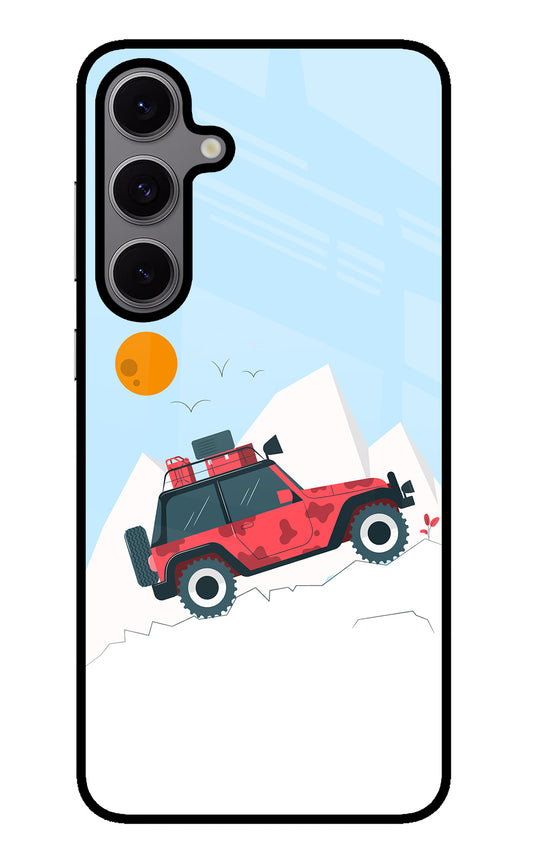 Mountain Trail Beast Samsung S24 FE 5G Glass Case