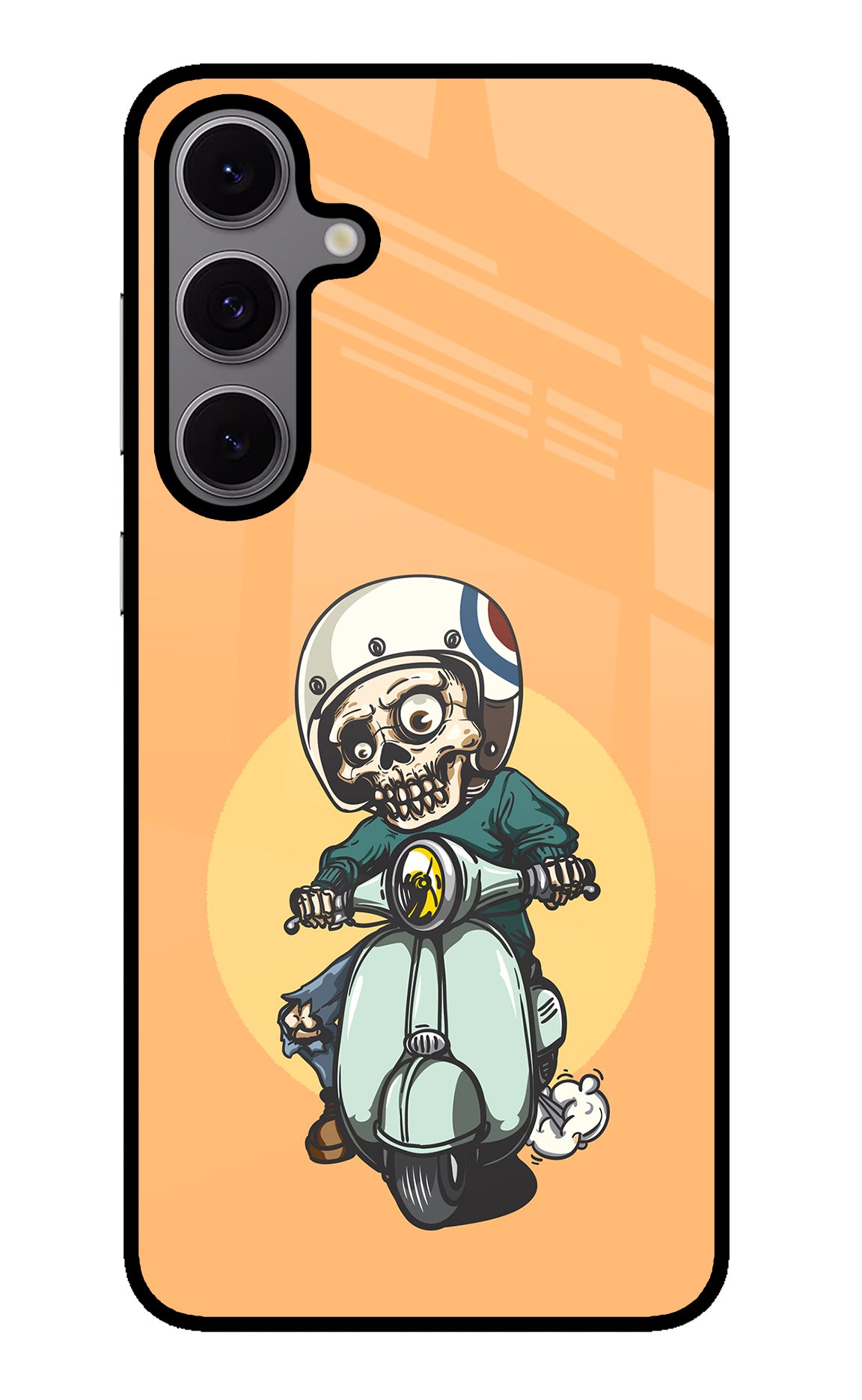 Undead Biker Samsung S24 FE 5G Glass Case