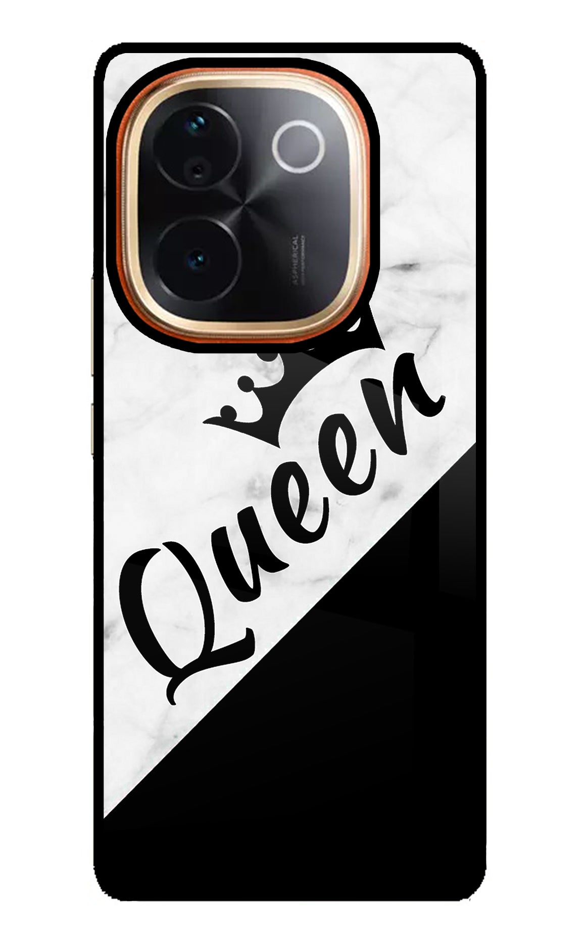 Queen Vivo T3 Pro 5G Glass Case